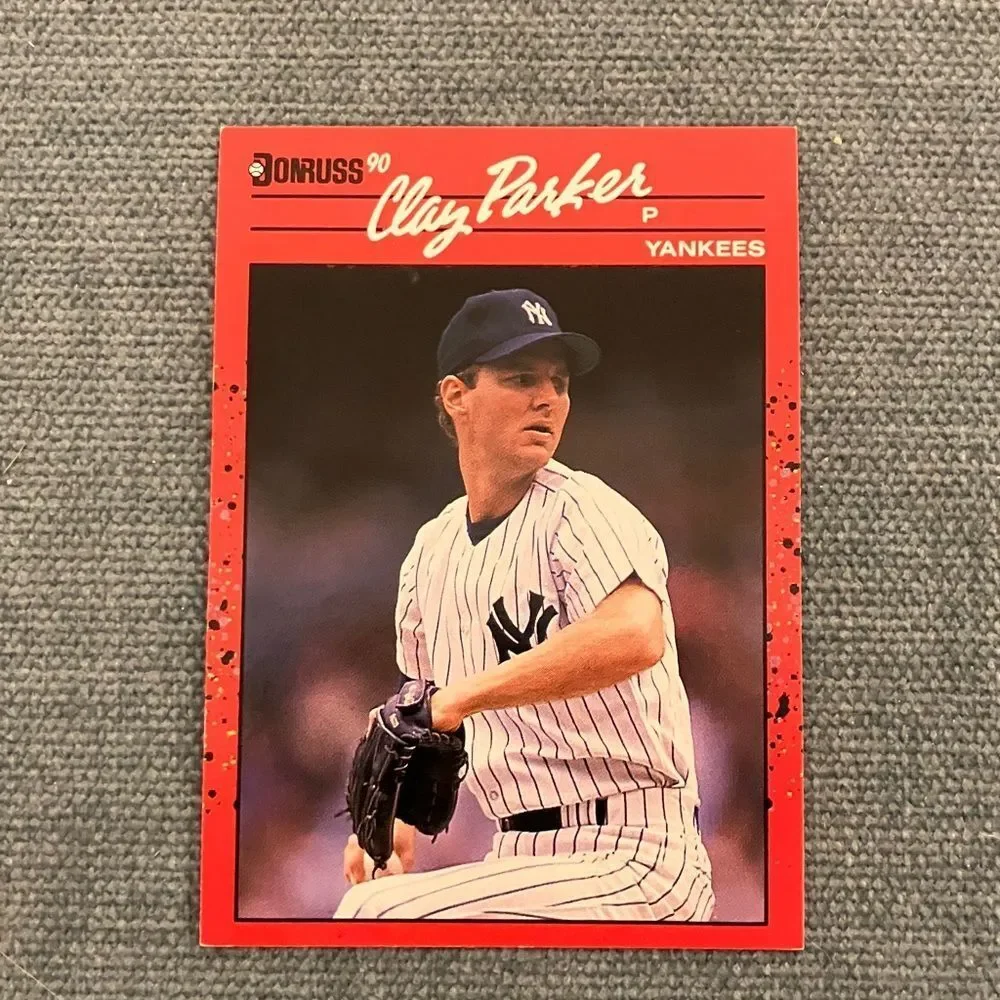 1990 Donruss New York Yankees Baseball Card Trading Card